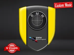 BMW Silikonembleme Auto Robust Hochwertig Professionell